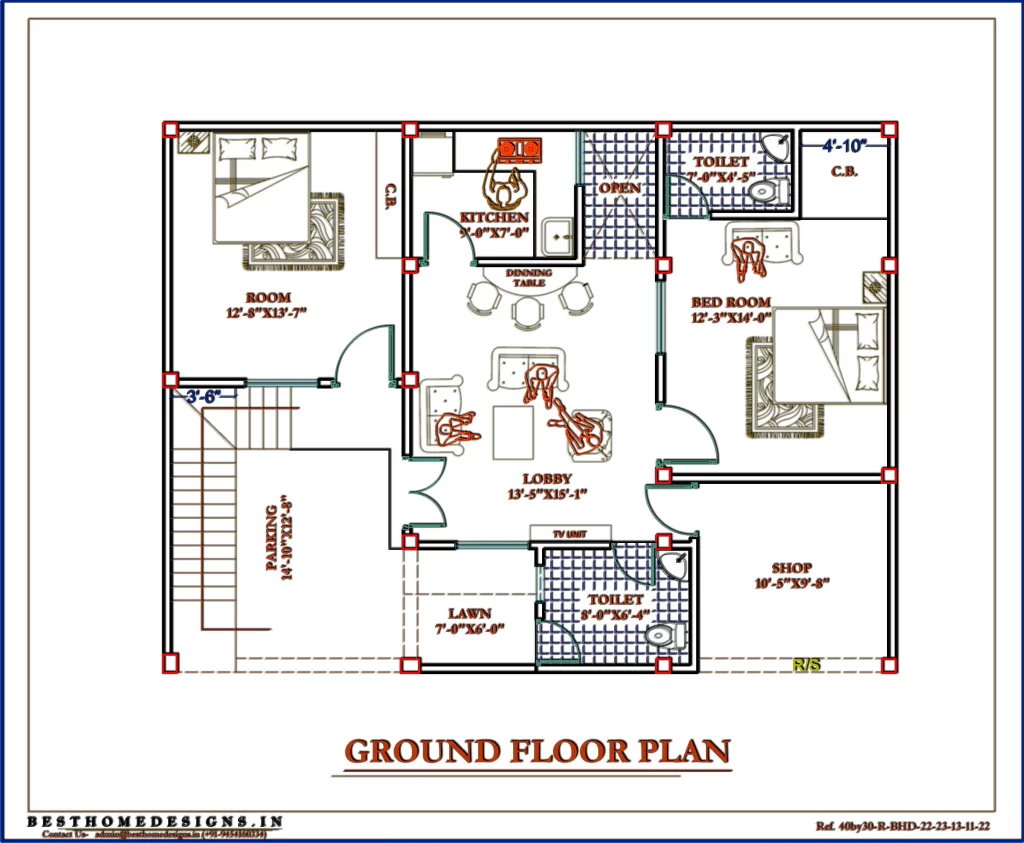 30x40 House plan
