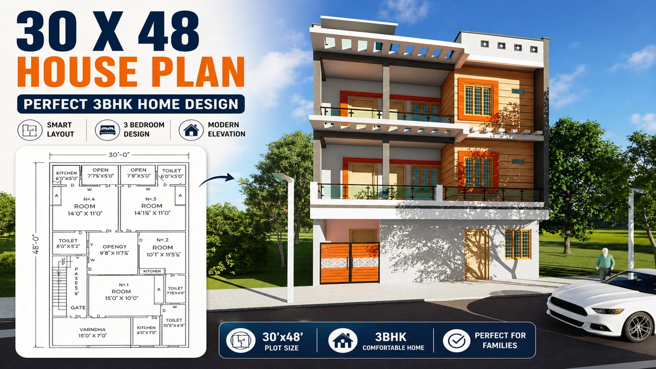 30x48 house plan